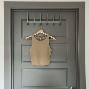 Ribbed Cropped Bra Top